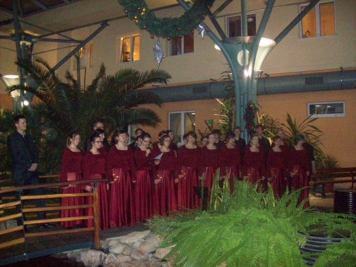 Chór \"Volantes Soni\" występ 16.01.2013 r.