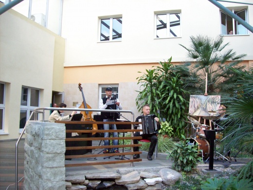 Zespół \"Face to Face\" koncert 11.10.2012 r. Materiały własne Pracowni Psychologii Klinicznej