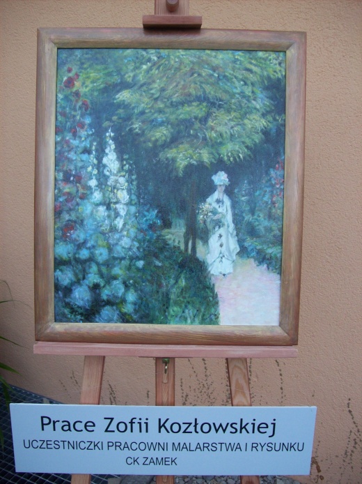 Wystawa Pani Zofii Kozłowskiej z CK \"ZAMEK\"